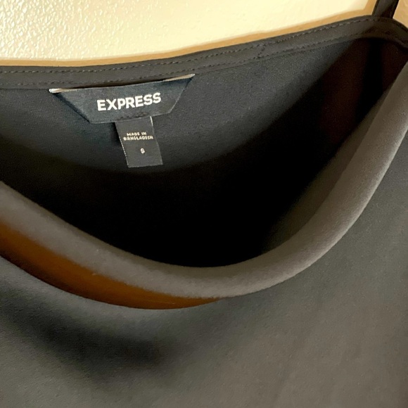 Express Black Fitted Sleeveless Camisole S - Picture 2 of 5